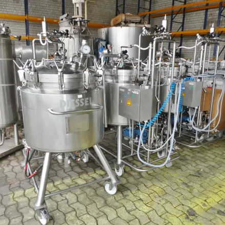 Gea Diessel 280 Liter heiz-/kühlbarer Druckbehälter aus V4A – RESALE
