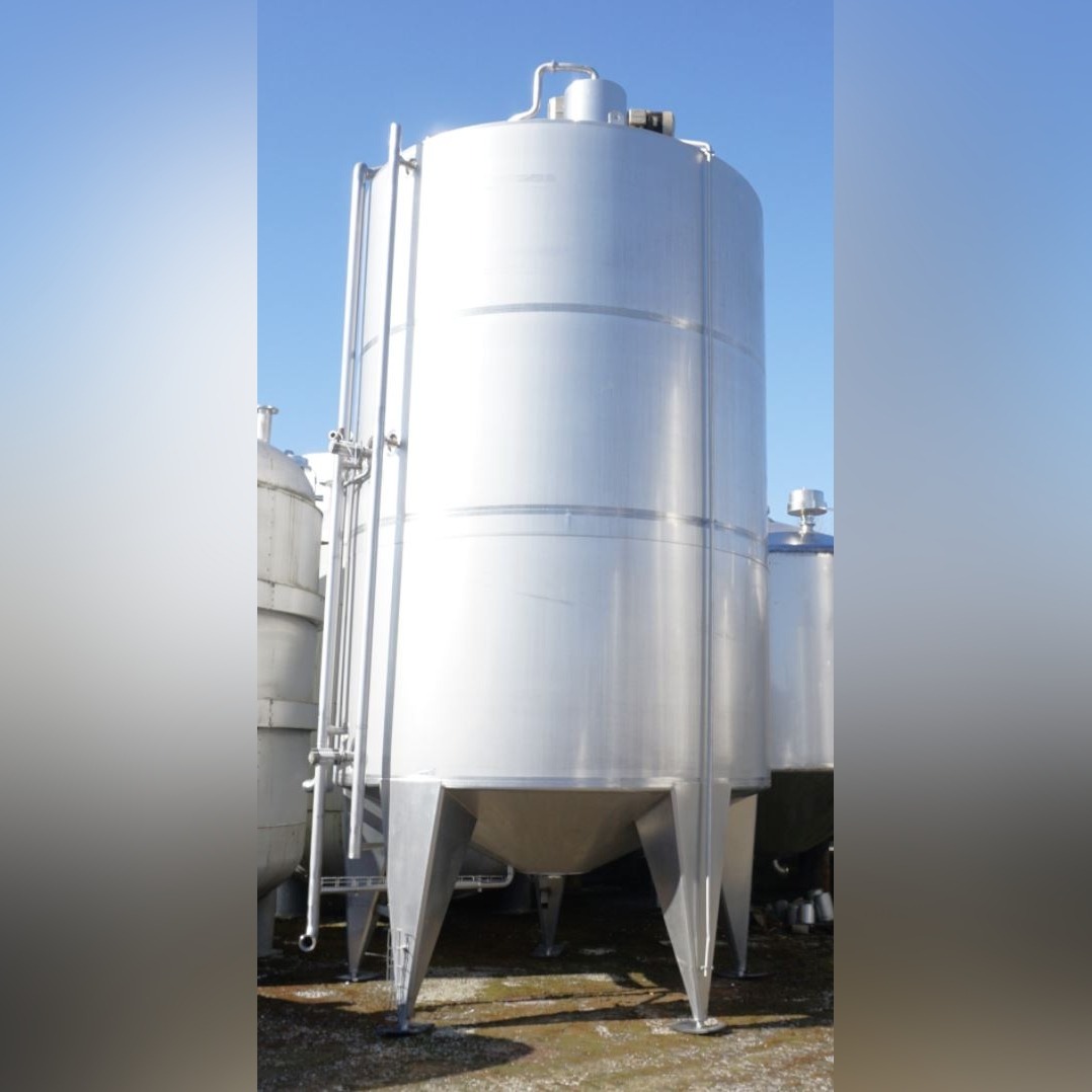 Ullmann (ULLCO) 25000 Liter temperierbarer Mischtank aus V4A mit S