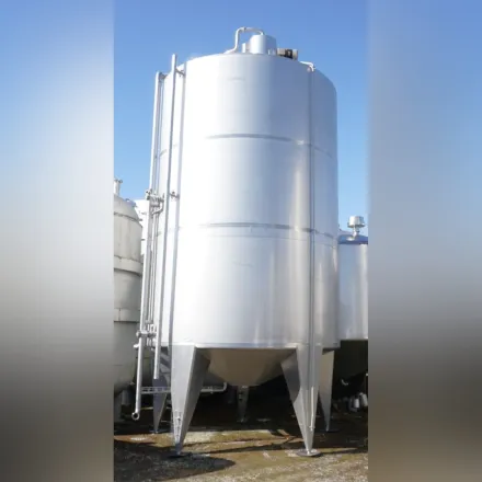 Ullmann (Ullco) 25000 Liter temperierbarer Mischtank aus V4A mit S – RESALE