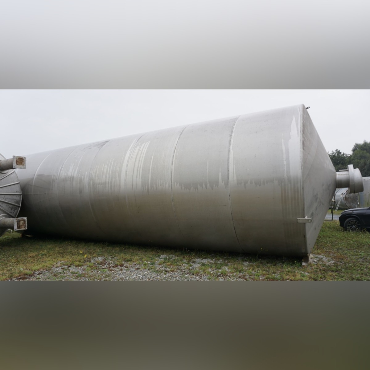 Jorns Behälterbau 150000 Liter stehender Lagertank aus V2A