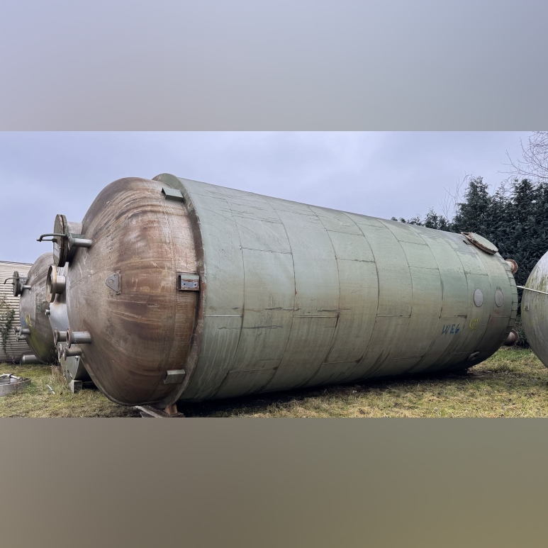 100000 Liter heiz-/kühlbarer Druckbehälter aus V4A