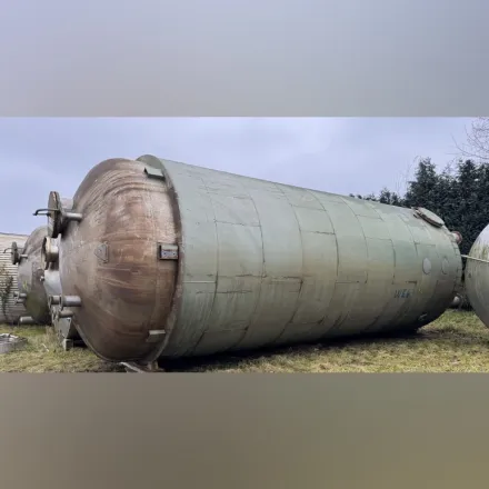 100000 Liter heiz-/kühlbarer Druckbehälter aus V4A – RESALE