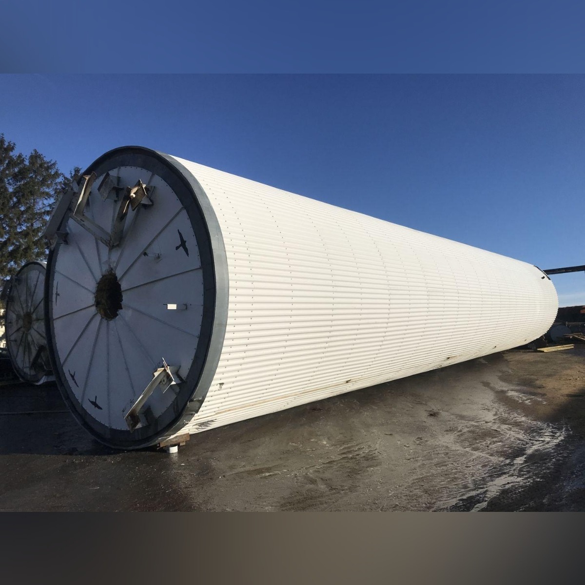 250000 Liter isolierter Brauerei Lagertank aus V2A