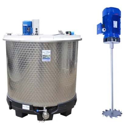 1150 Liter Rührwerksbehälter mit Dissol – RESALE
