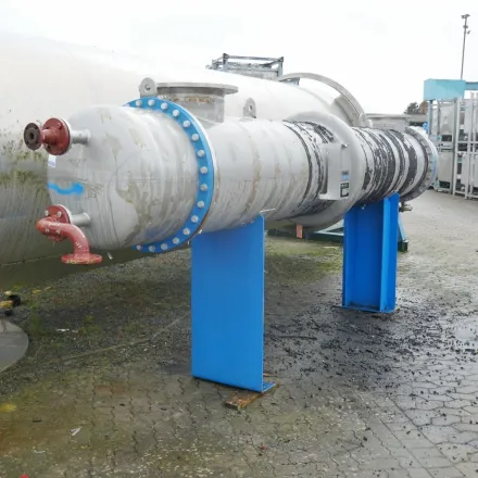 Industrieanlagentechnik Frauental 13,8 m² Rohrbündelwärmetauscher aus V4A – RESALE