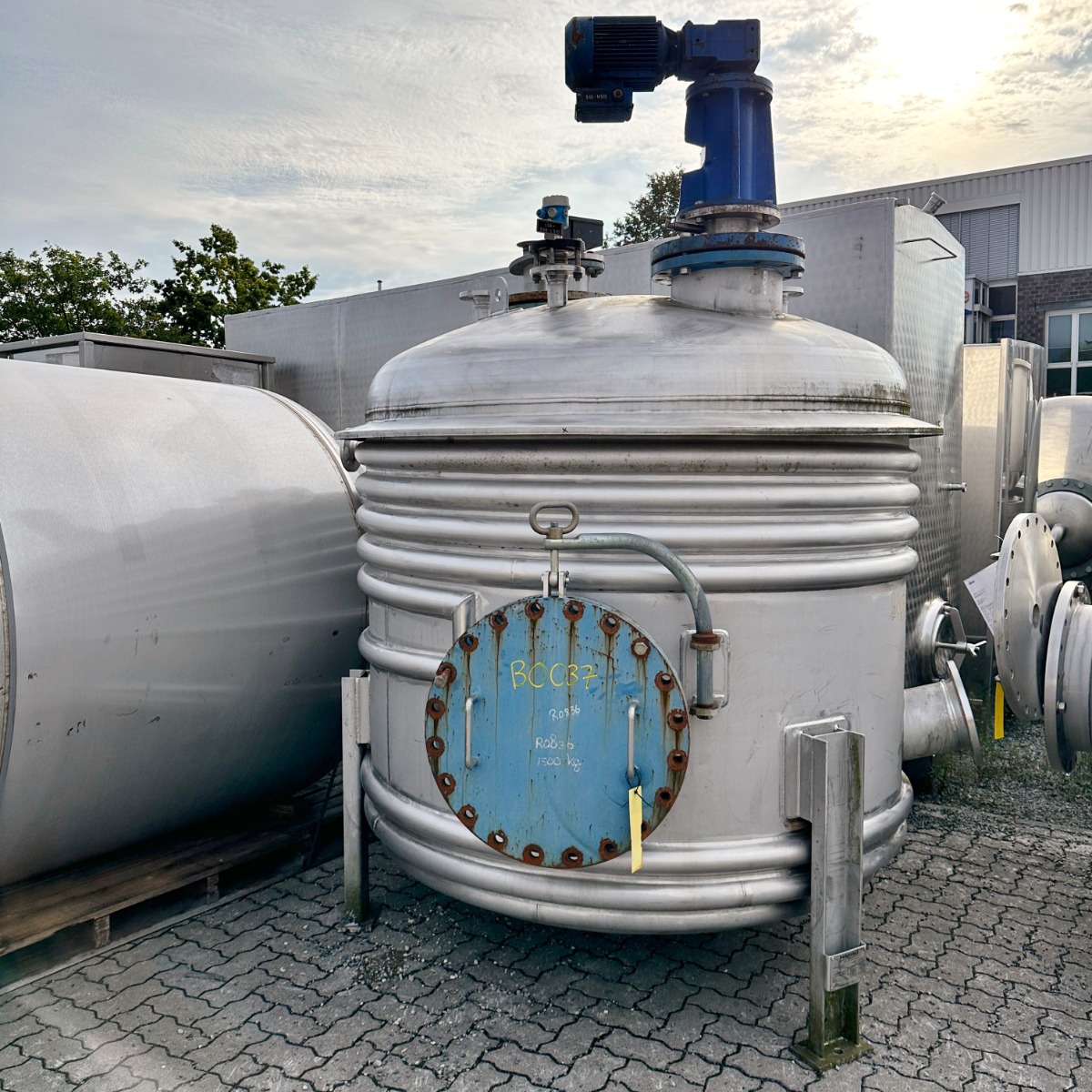 Hanag 4413 Liter heiz-/kühlbarer Vakuum Druckbehälter au