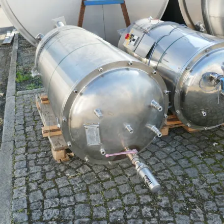 Smeja 554 Liter heiz-/kühlbarer Druckbehälter aus V4A – RESALE