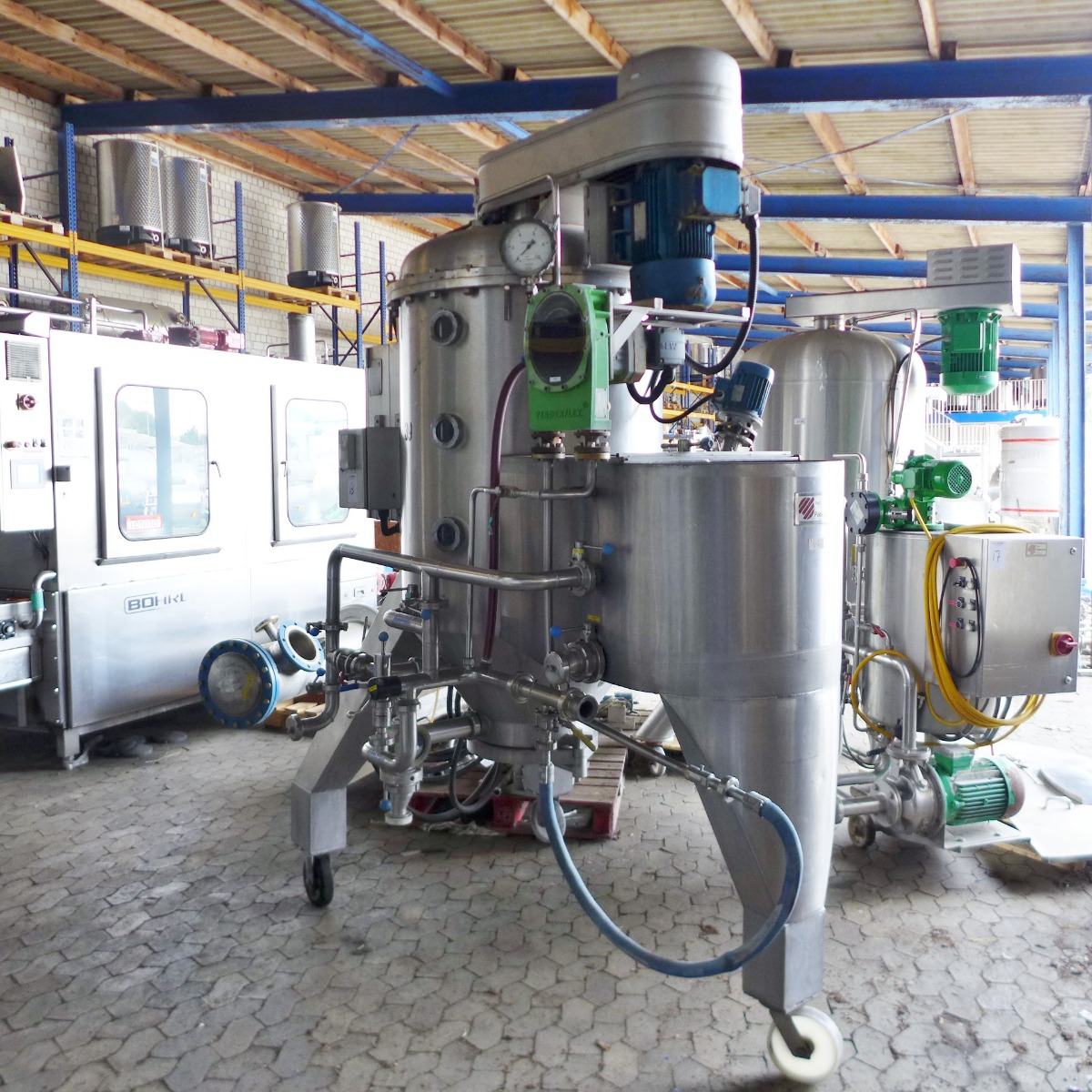 TMCI Padovan Spa Padovan Green Filter 18 m² mobiler Kieselgur Platt