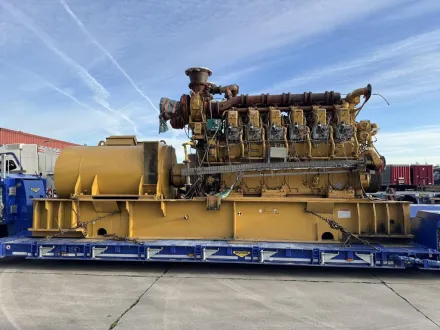 Cat G3612 GENERATOR 3256KVA 1YG-1303523 USED Wasserpumpen – RESALE