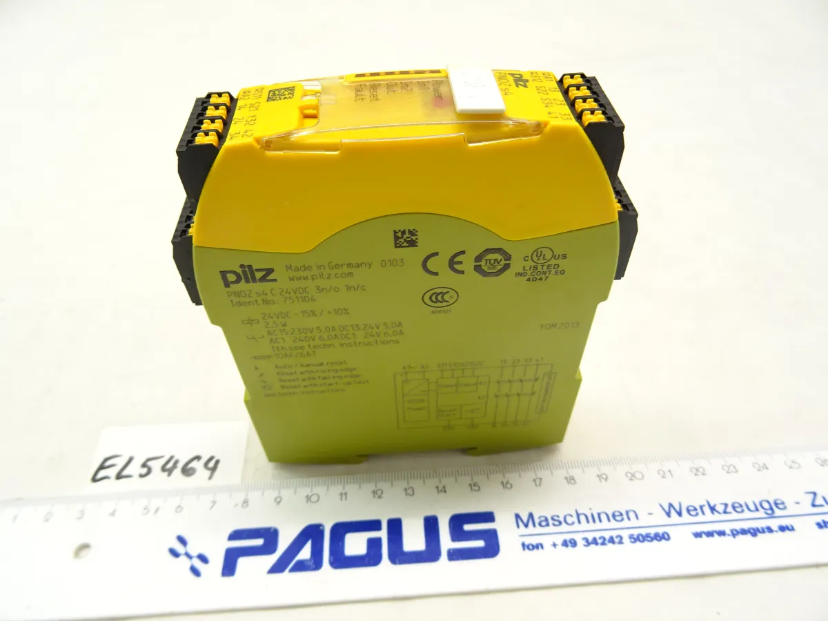Not-Aus" Relais PNOZ s4