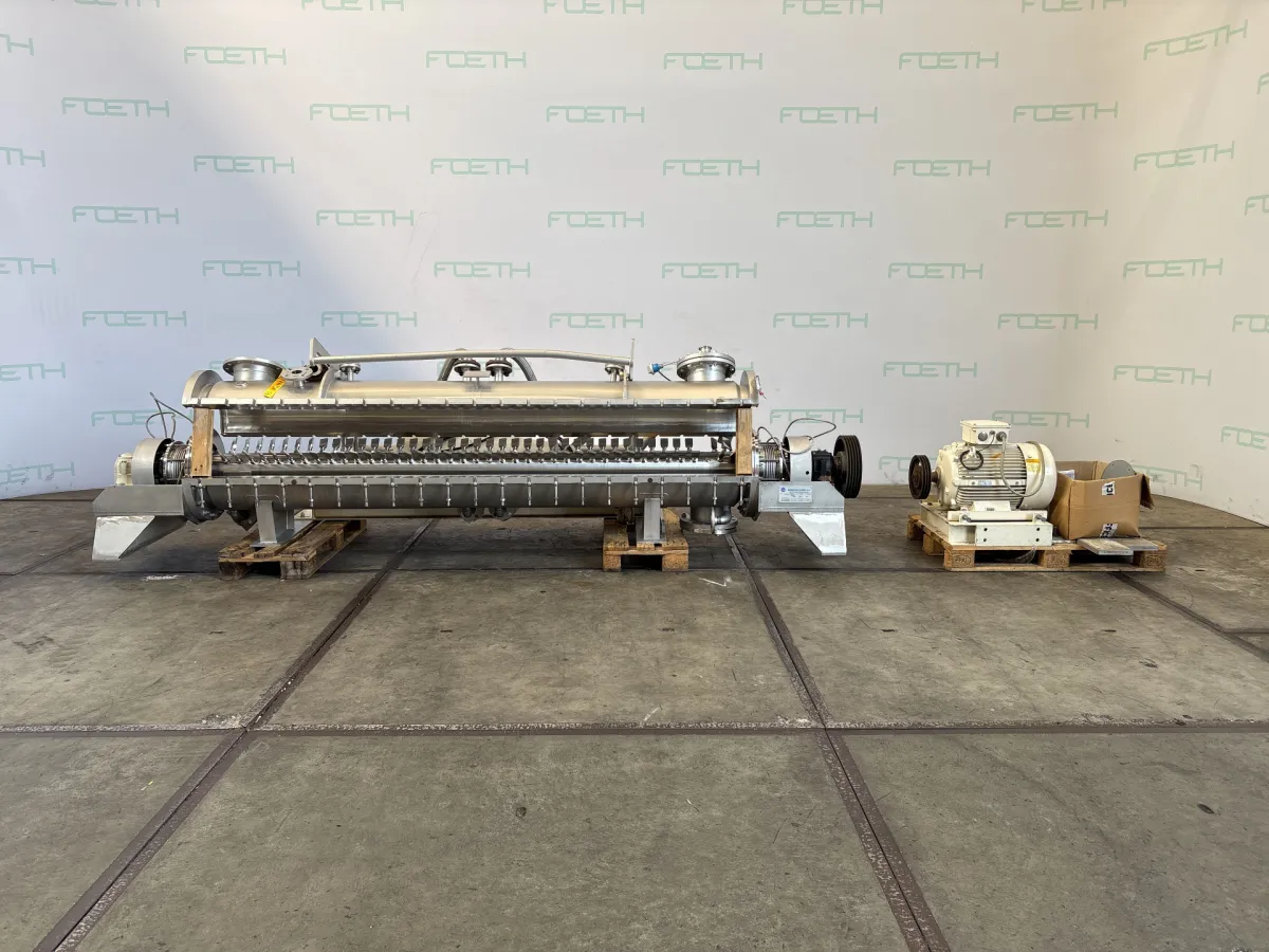 Hosokawa Micron Solidaire SJS 400-3.00 - Paddle dryer Biotechnologie