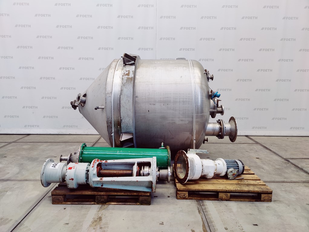 Acometi 4.500 L - Stainless Steel Reactor Tierfutter