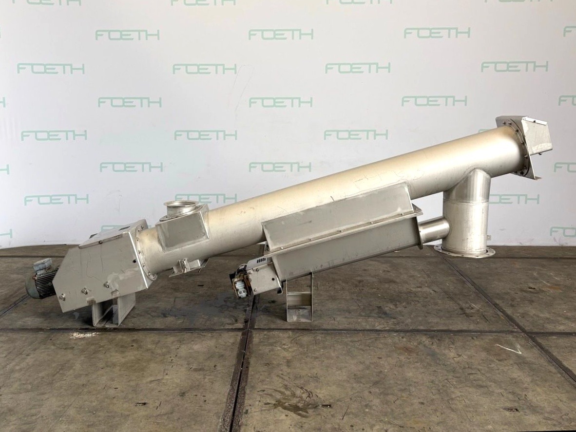 inclined screw + dosing screw Vertical screw con Tierfutter