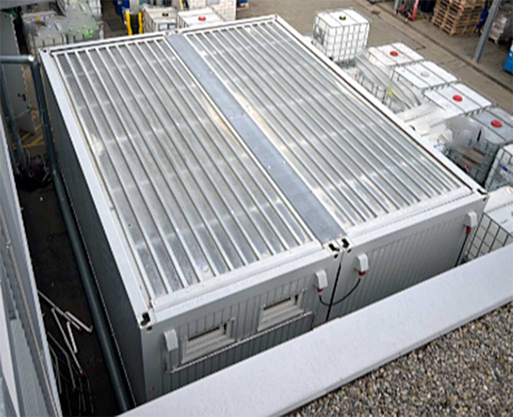 Moravia Containers Doppelausführung Sanitärcontainer