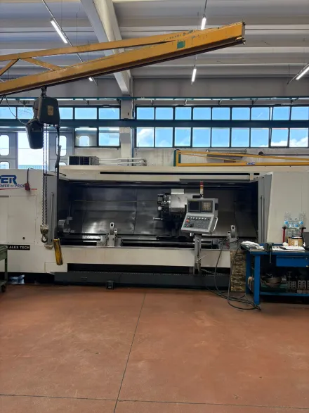 Viper VT-40A CNC-Drehmaschine mit angetriebenen Werkzeugen – RESALE