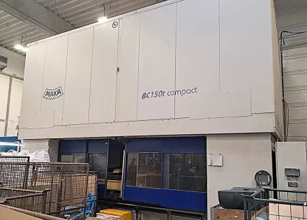 Maka Systems Moving Beam BC150t compact CNC 5-Achsen-Bearbeitungszentrum – RESALE