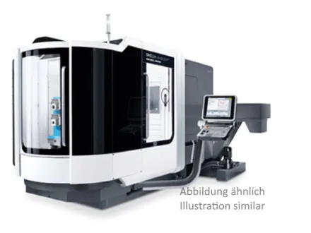 Dmg Mori DMC 55 H duoBLOCK Horizontale Konsolfräsmaschinen – RESALE