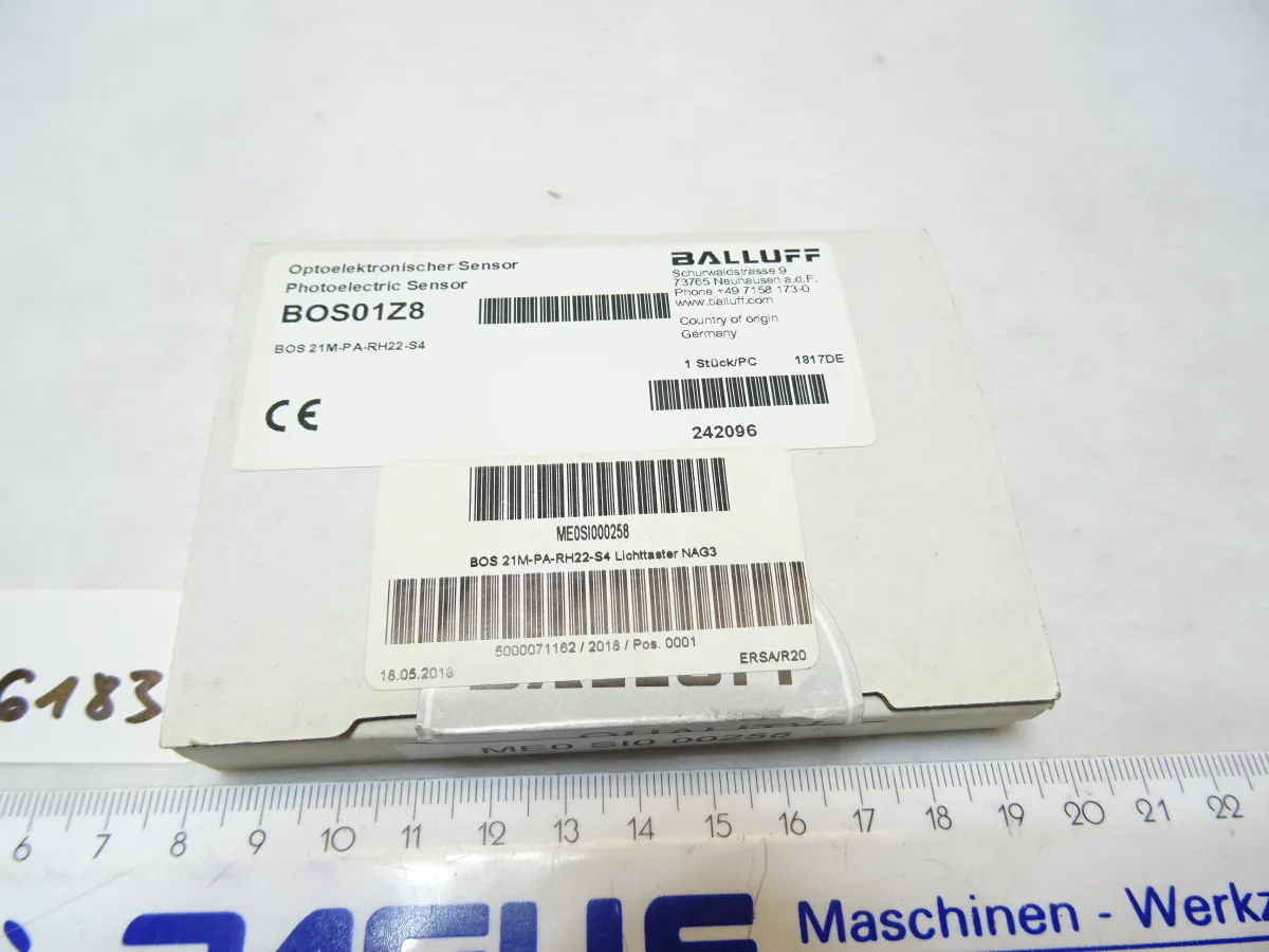 Opoelektronischer Sensor BOS01Z8