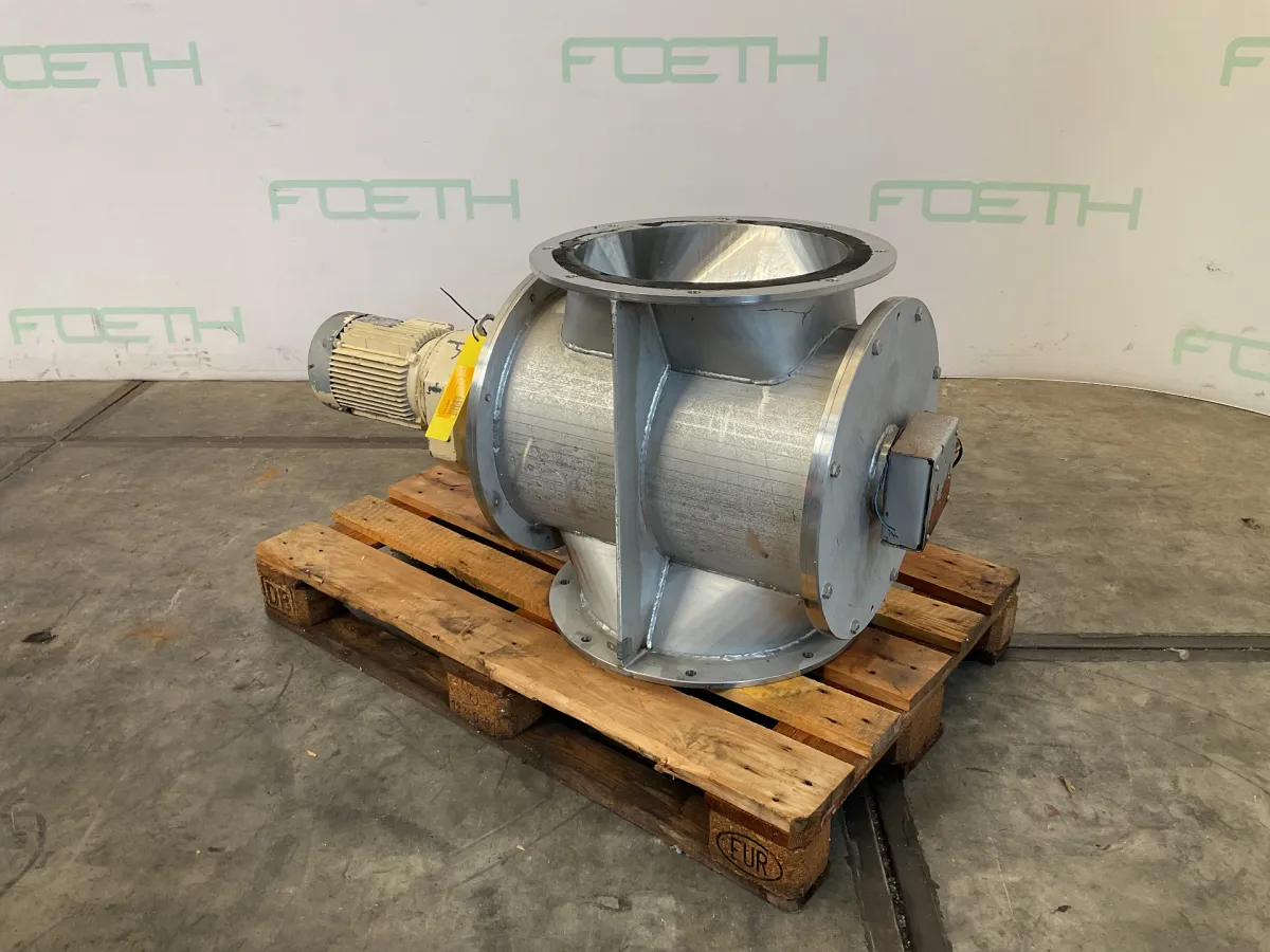 Rotor ø 400 mm Rotating valve Zellenradschleuse