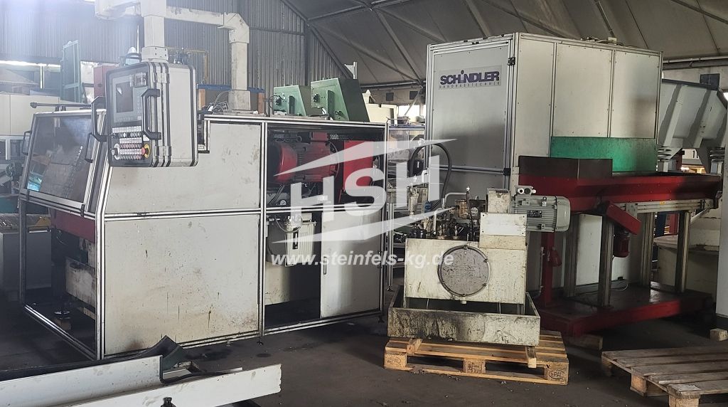 BAD DÜBEN PRX 32 E CNC Gewinderollmaschine