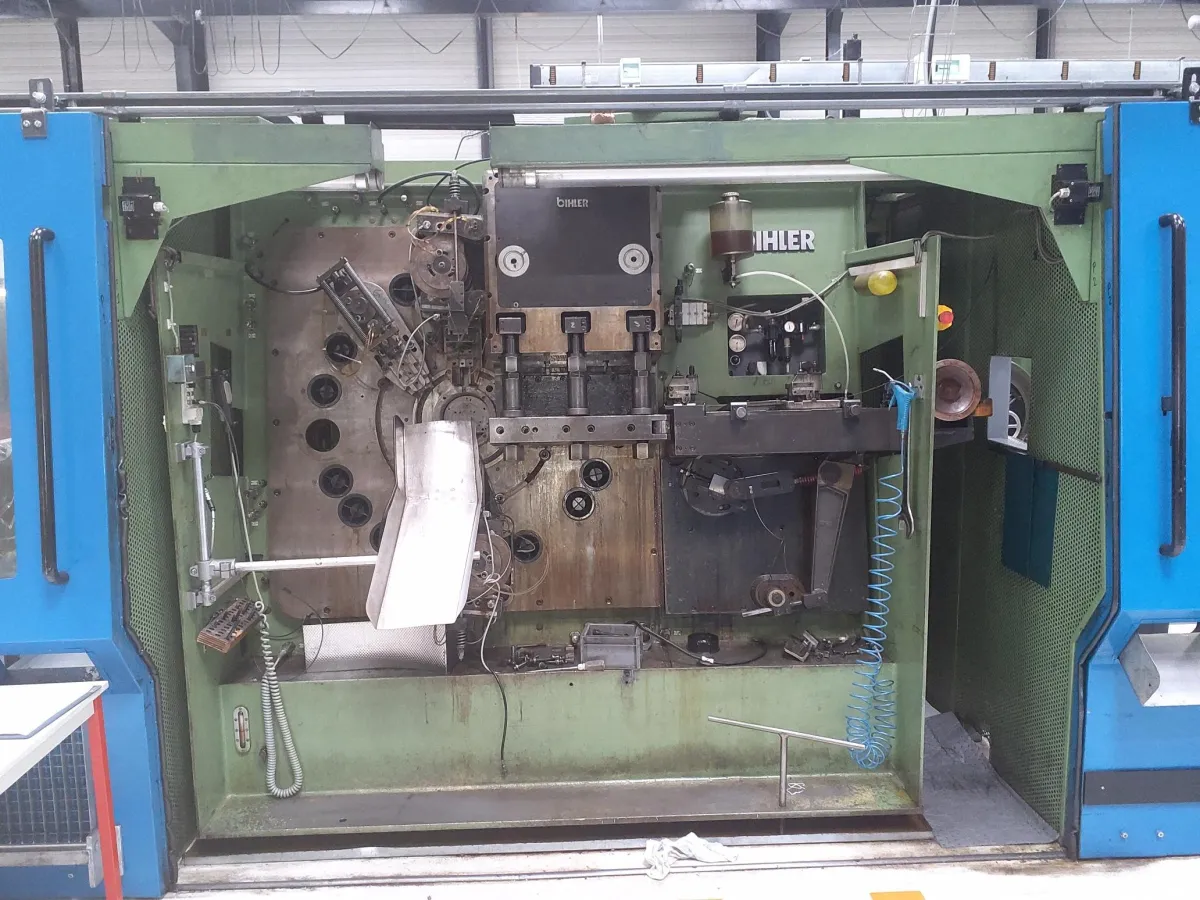 BIHLER GRM100 Draht und Bandbiegemaschine