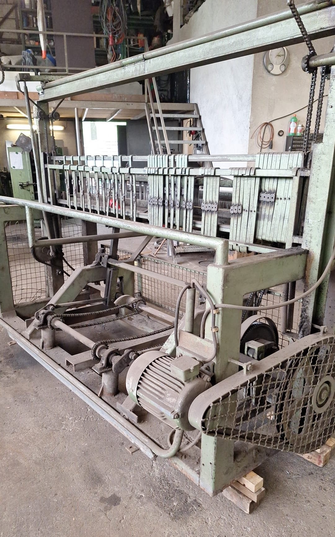 GERMAN wireloom Drahtwebstuhl