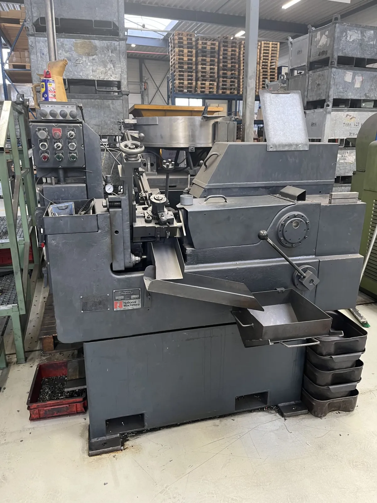 NATIONAL HARTFORD FORGE-MATIC 2 F.M. Ankupp- und Kneifmaschine