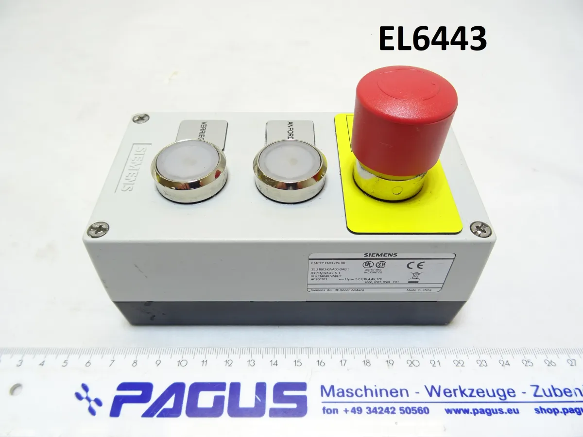 Befehlsgeber 192 x 85 x 110 mm, 3 Elemente