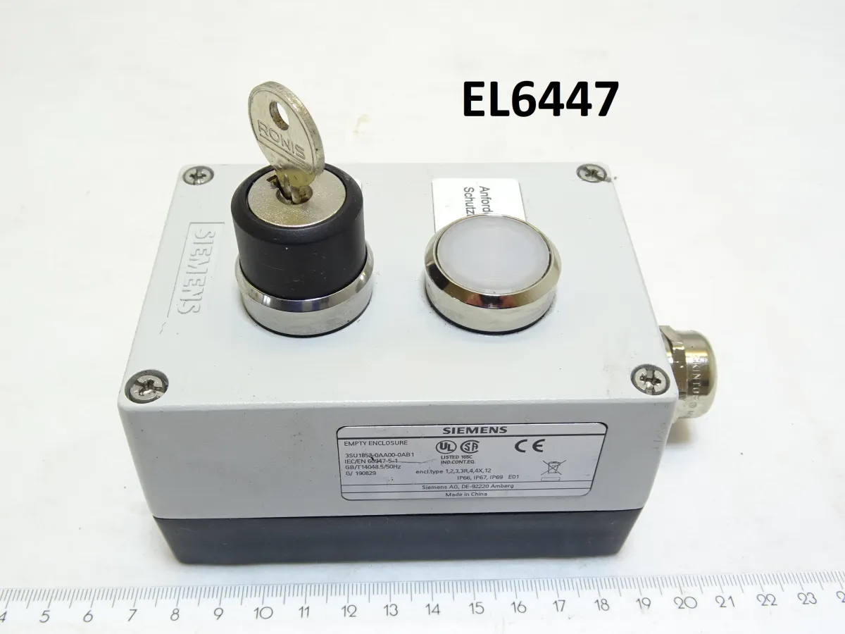 Befehlsgeber 145 x 85 x 95 mm, 2 Elemente