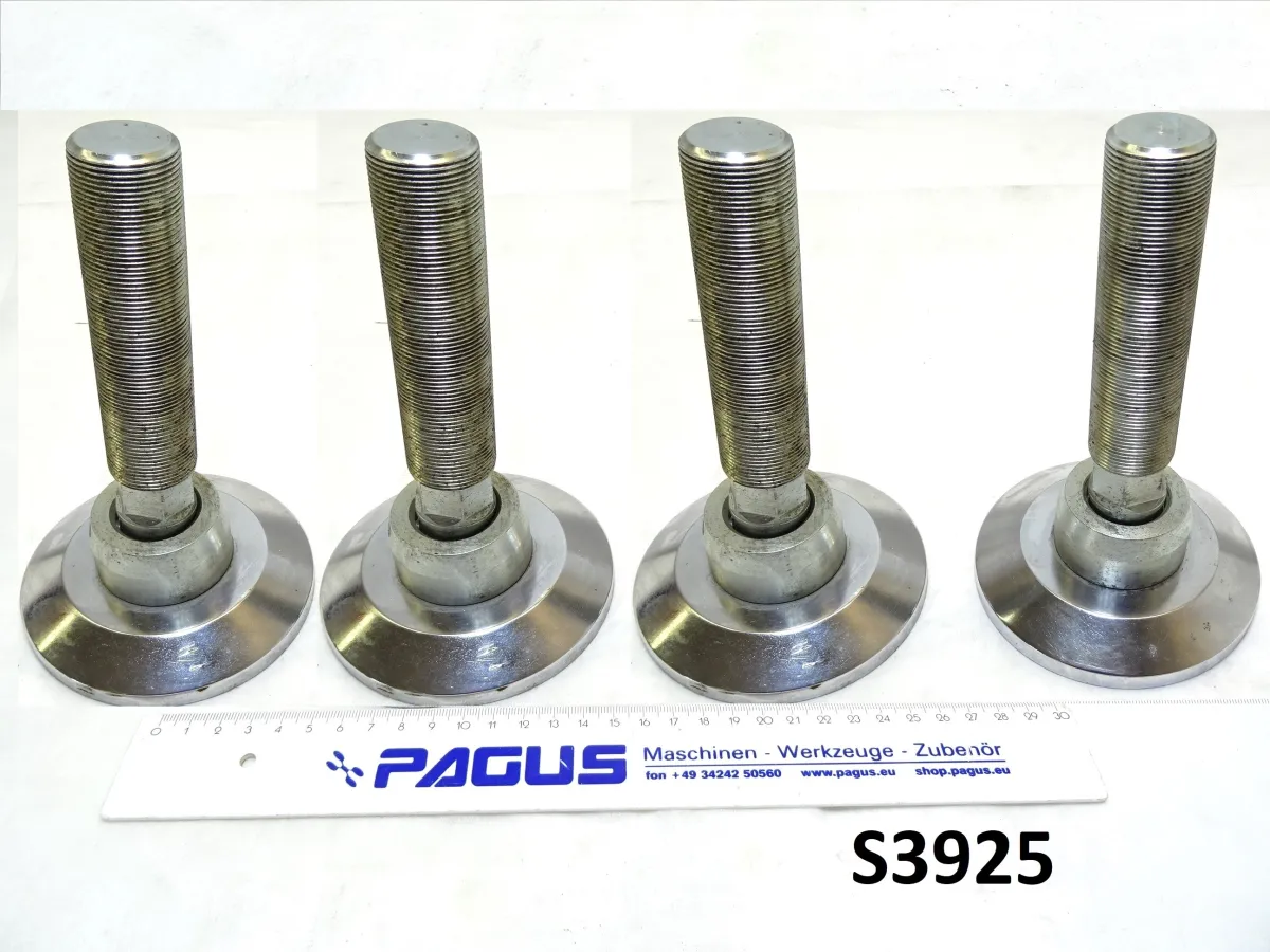 Maschinenfuß Ø 110 mm, 4 Stück