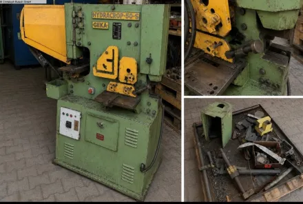 Geka Hydracrop 50-s Profilstahlschere - Kombiniert – RESALE