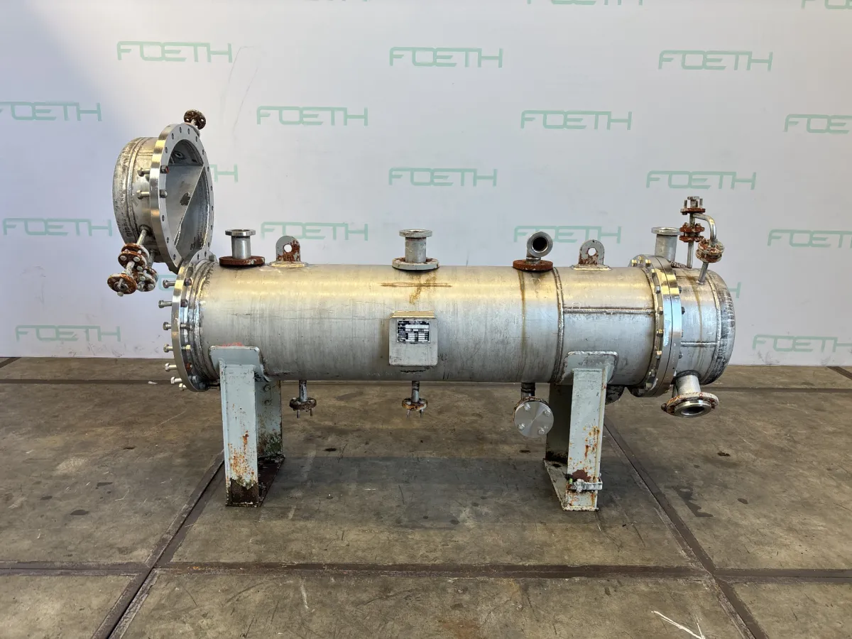 CL-THW 11 m2 - Shell and tube heat exchanger Tierfutter