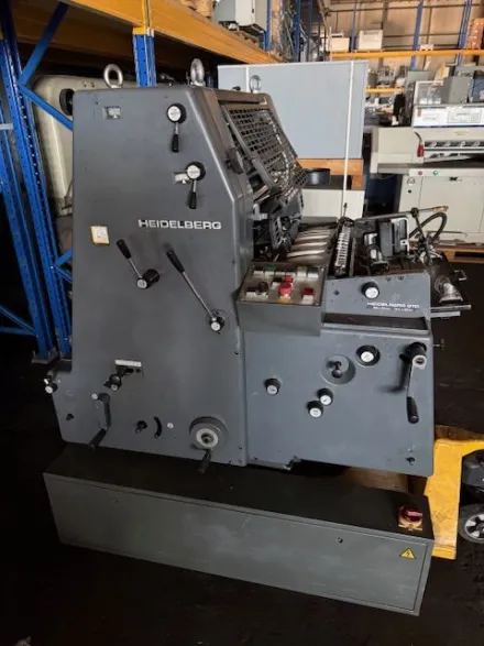 Heidelberg GTO 52 Bogenoffset 1-Farben – RESALE