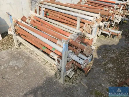 Baustützen schwarz u. verzinkt ca. 25 St. m. Barel – RESALE