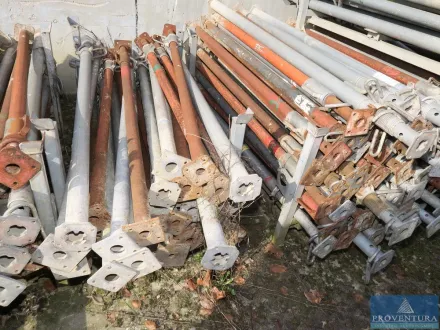 Baustützen verzinkt u. schwarz ca. 25 St. m. Barel – RESALE