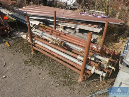 Baustützen schwarz u. verzinkt ca. 10 St. – RESALE