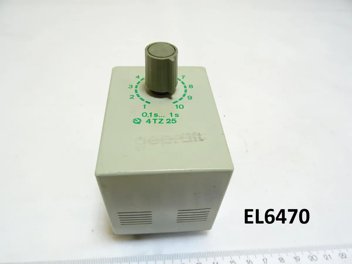 elektronisches Zeitrelais 4 TZ 25, 0,1 - 1 Sekunde