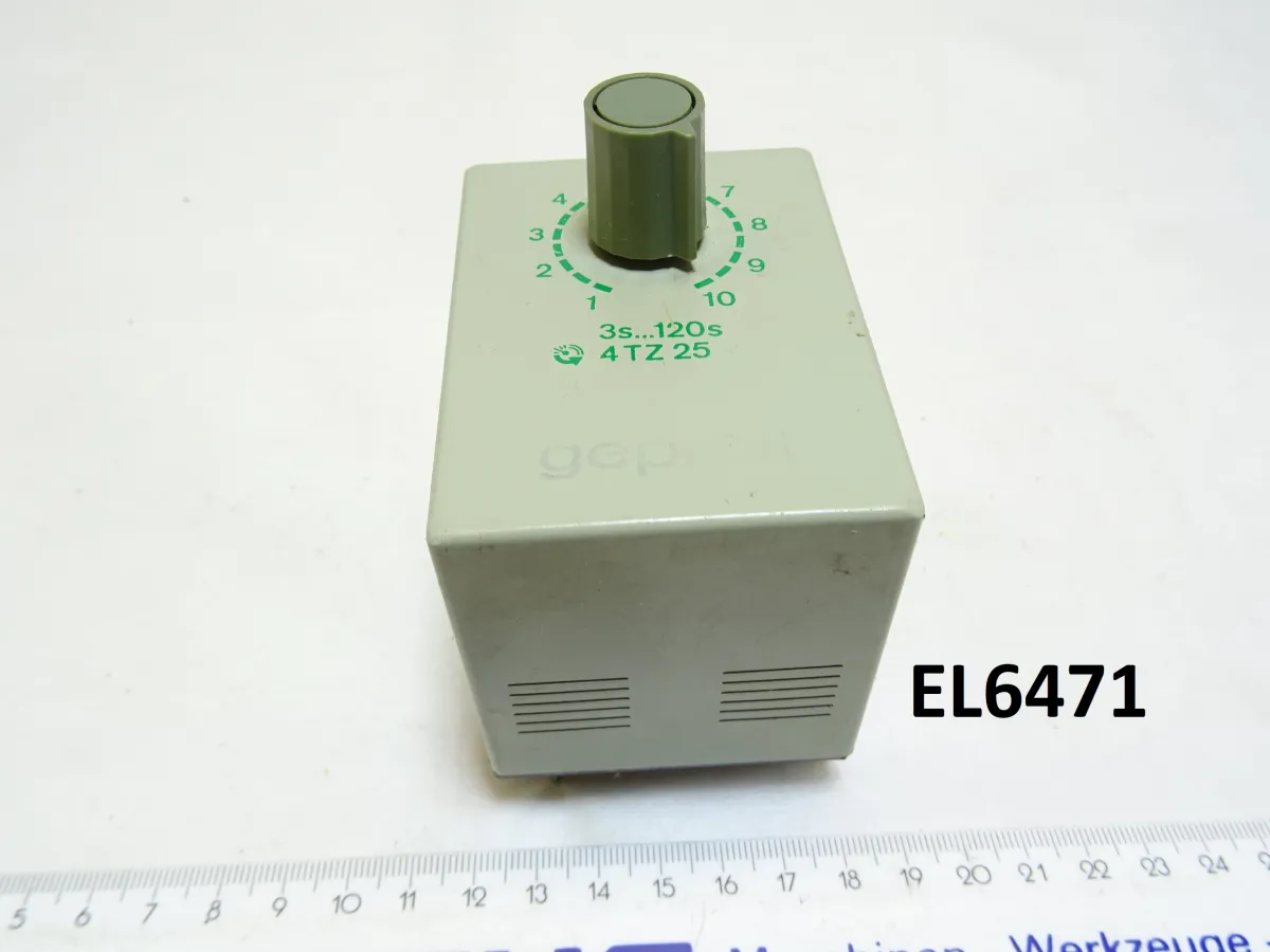 elektronisches Zeitrelais 4 TZ 25, 3 - 120 Sekunde