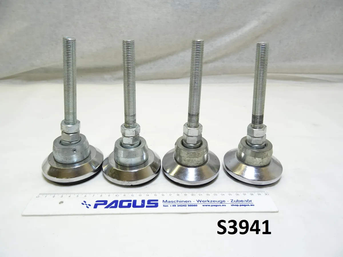 Maschinenfuß Ø 88 mm, 4 Stück