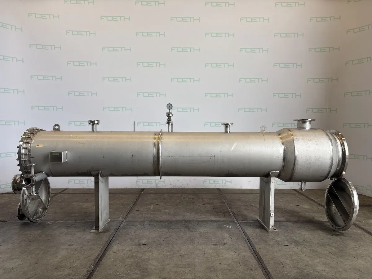 Ebner DUPLEX (120 m2) - Shell and tube heat exchanger Tierfutter