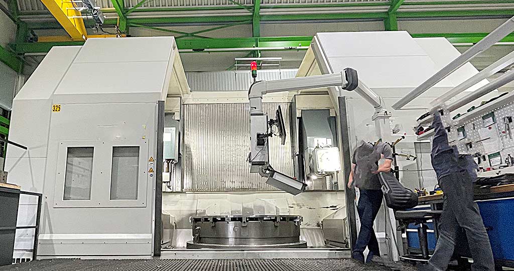 WMZ PV2500 Centro de torneado de husillo contrario CNC