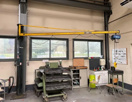 Demag Jib crane 125 kg Förderbänder, Überkopf-Wanderkran, Jig-Kräne – RESALE