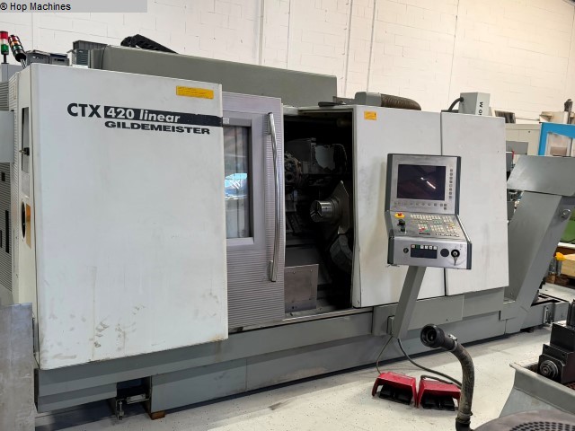 GILDEMEISTER CTX 420 Linear CNC Drehmaschine