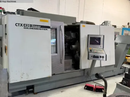 Gildemeister CTX 420 Linear CNC Drehmaschine – RESALE