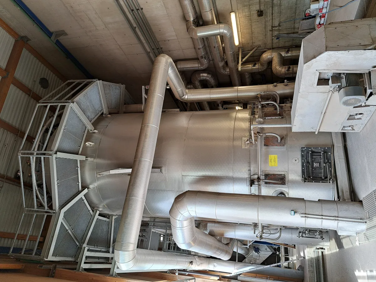 VAS Thermal Oil System Biomassekessel