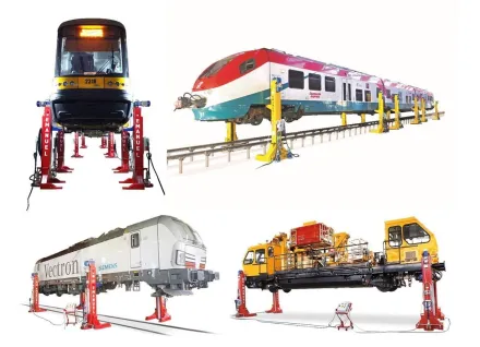 Emanuel railway lifting jacks 64 ton Fahrzeuge (Hebewagen – Beladen – Reinigung usw.) – RESALE