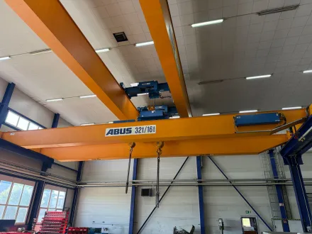 Abus ZLK 32 / 16 Zweiträger-Brückenkran 32 t / 16 t – RESALE