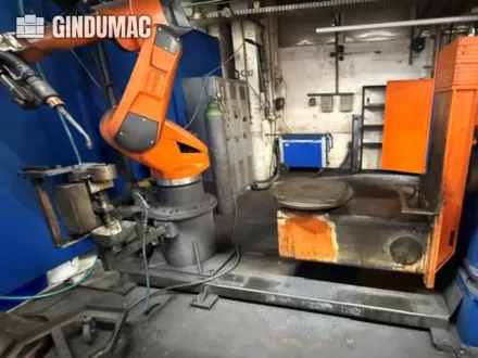 Cloos C50 welding cell Schweißroboter – RESALE