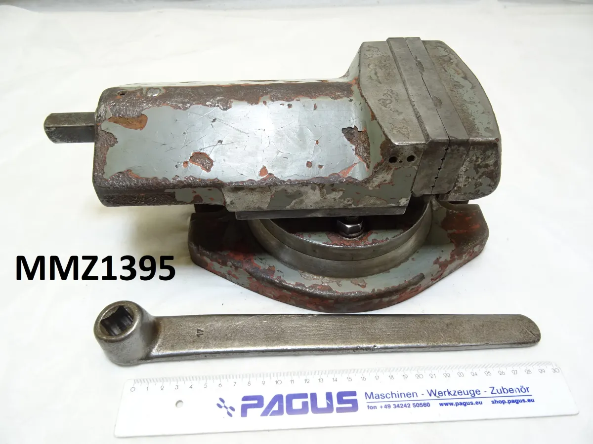 TOS Maschinenschraubstock 130 mm, 100 mm
