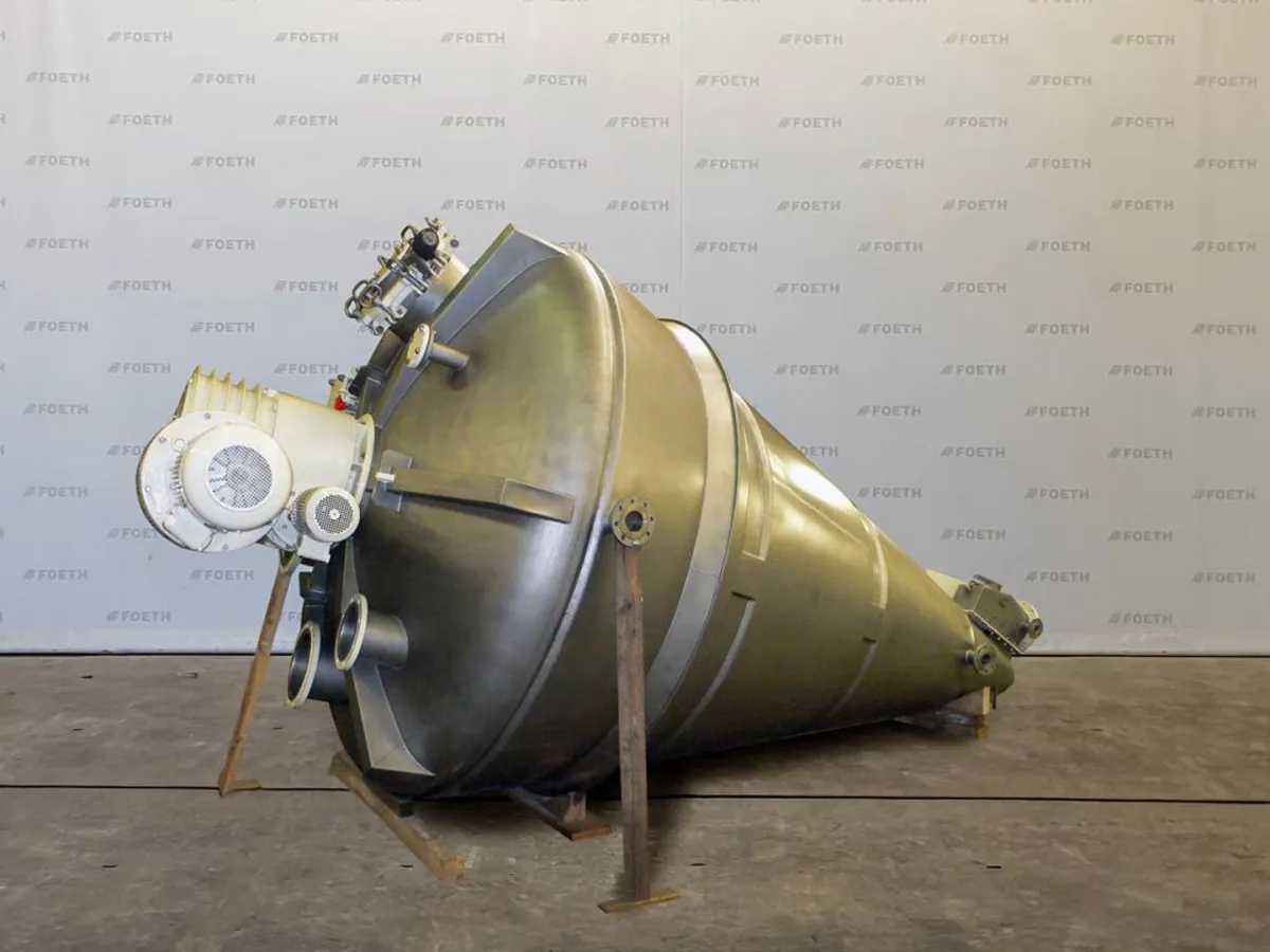 Hosokawa Vrieco S 70 RB-S (7000 liter) - Conical mixer Biotechnologie